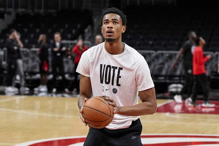 Brooklyn Nets center Nic Claxton